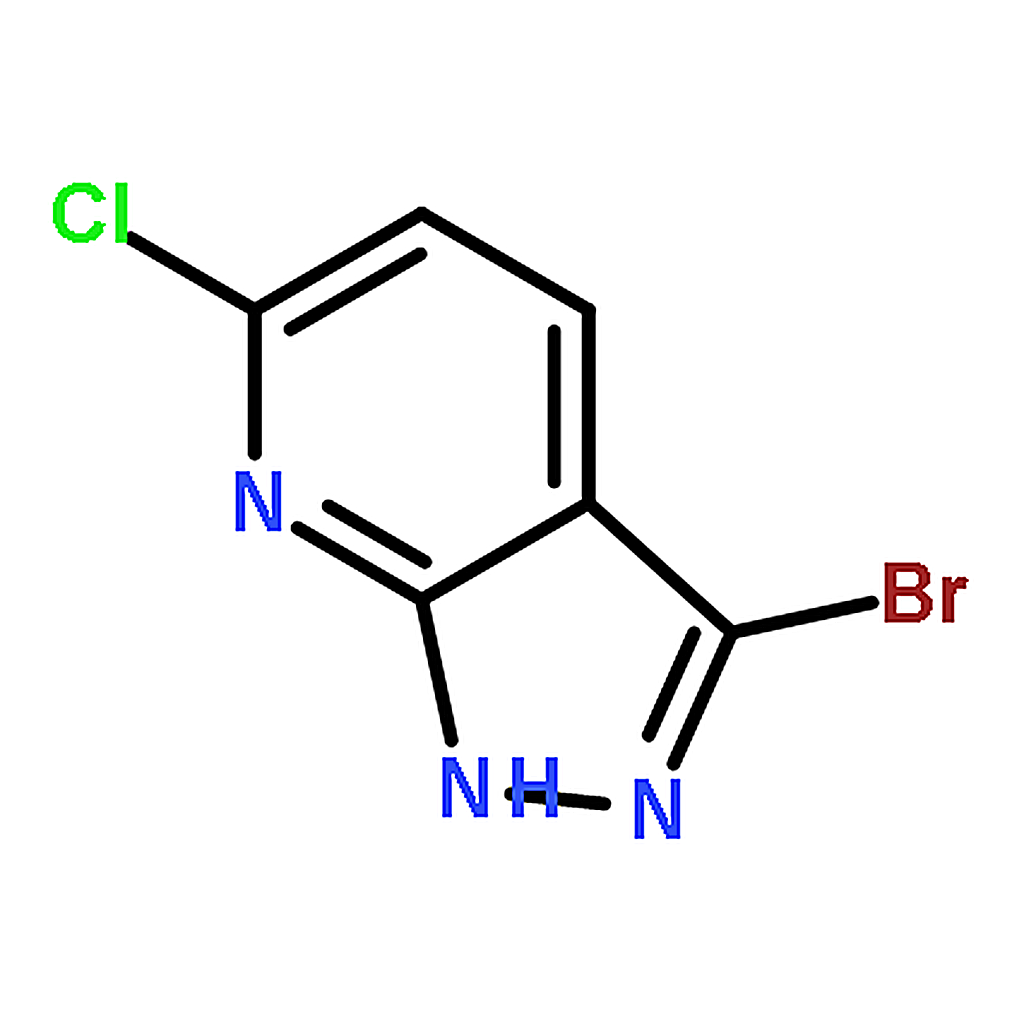 RHAWN 3-bromo-6-chloro-1h-pyrazolo[3，4-b]pyridine