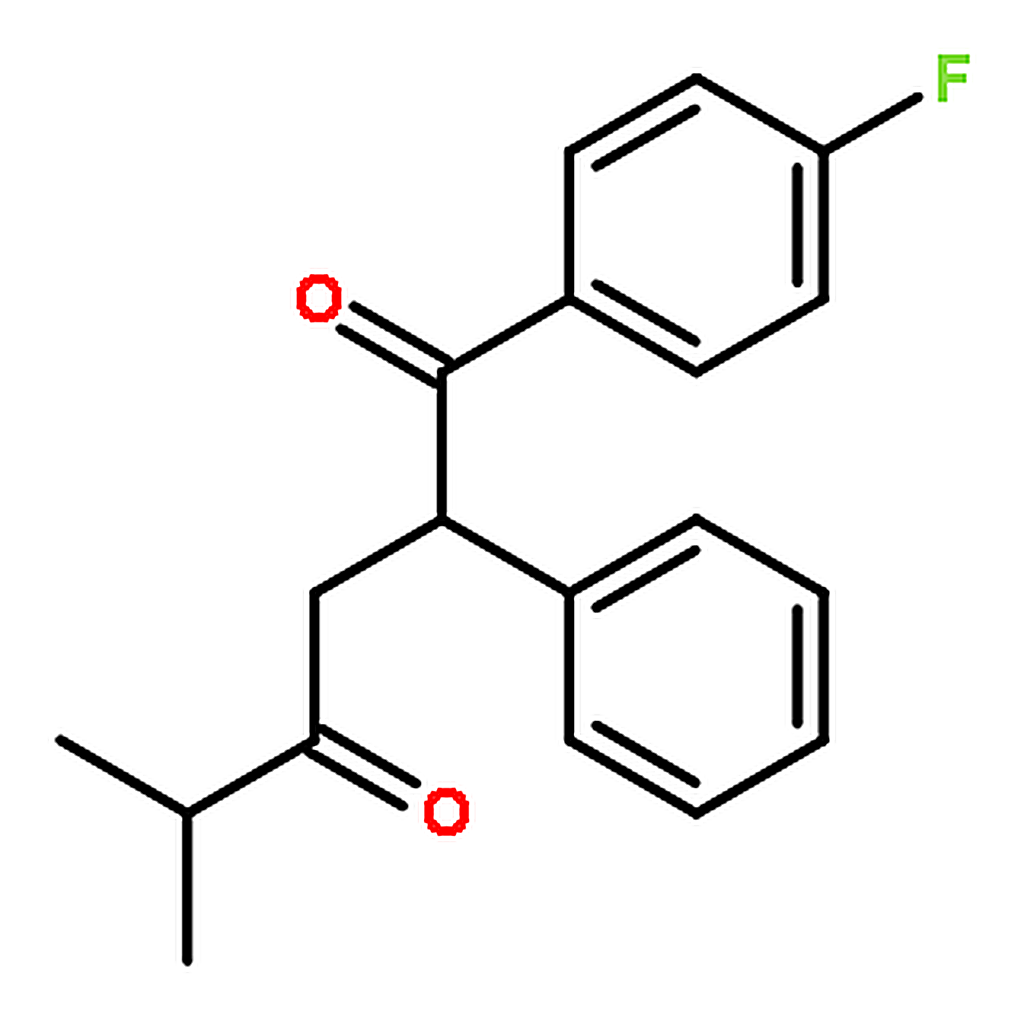 RHAWN 1-(4-Fluorophenyl)-5-methyl-2-phenylhexane-1,4-dione