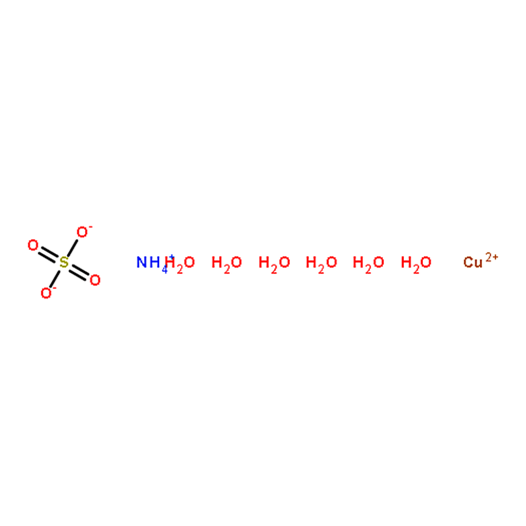 RHAWN Ammonium copper(II) sulfate hexahydrate