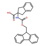 RHAWN 2-((((9H-Fluoren-9-yl)methoxy)carbonyl)amino)-2,3-dihydro-1H-indene-2-carboxylic acid