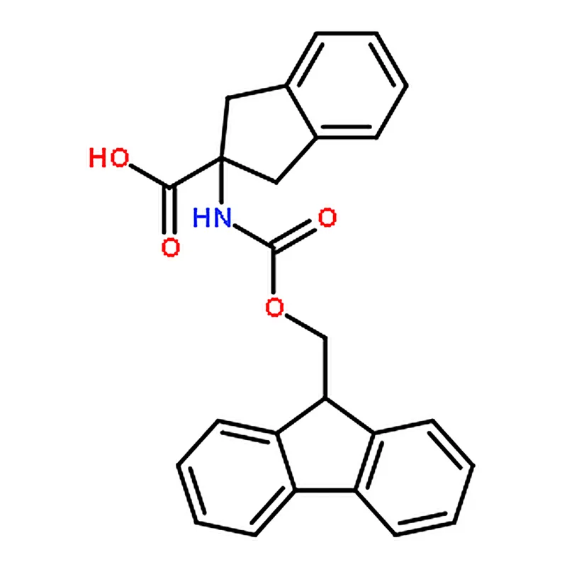 RHAWN 2-((((9H-Fluoren-9-yl)methoxy)carbonyl)amino)-2,3-dihydro-1H-indene-2-carboxylic acid