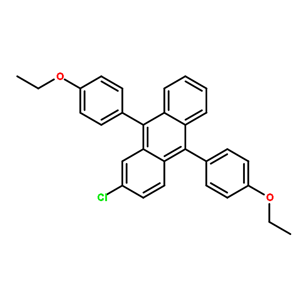 RHAWN 9，10-Bis(4-Ethoxyphenyl)-2-Chloroanthracene