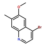 RHAWN 4-Bromo-6-methoxy-7-methylquinoline