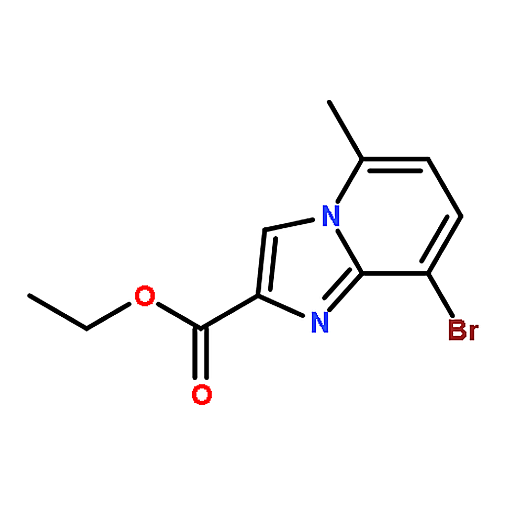 RHAWN Ethyl 8-bromo-5-methylimidazo[1,2-a]pyridine-2-carboxylate