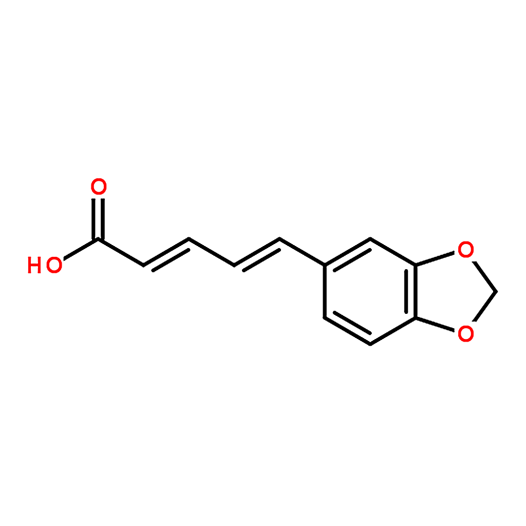 RHAWN (2E,4E)-5-(Benzo[d][1,3]dioxol-5-yl)penta-2,4-dienoic acid