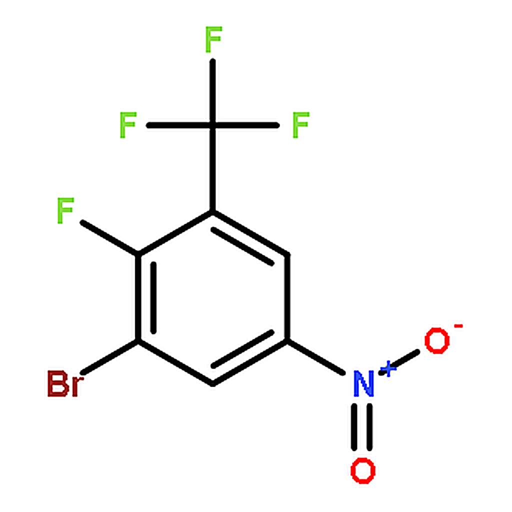 RHAWN 1-Bromo-2-fluoro-5-nitro-3-(trifluoromethyl)benzene
