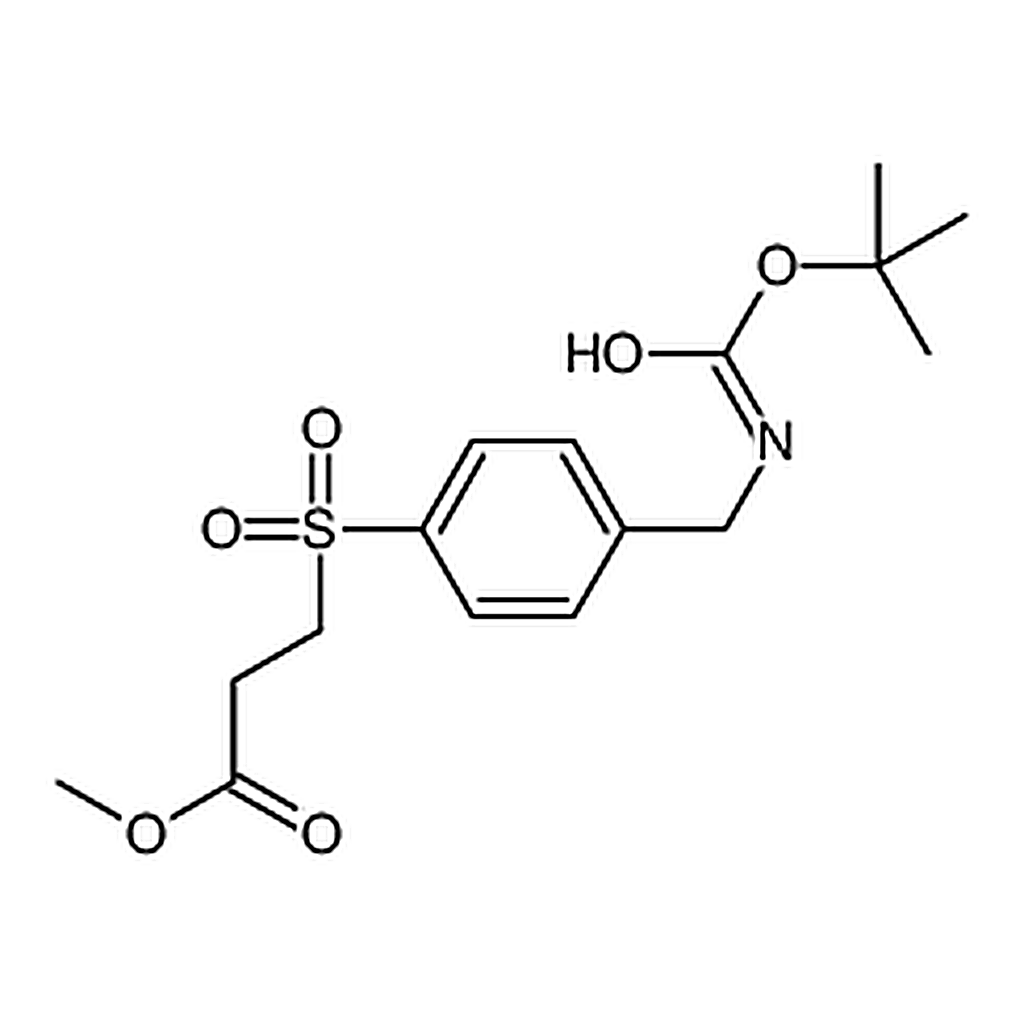 RHAWN Methyl 3-((4-(((tert-butoxycarbonyl)amino)methyl)phenyl)sulfonyl)propanoate