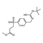 RHAWN Methyl 3-((4-(((tert-butoxycarbonyl)amino)methyl)phenyl)sulfonyl)propanoate