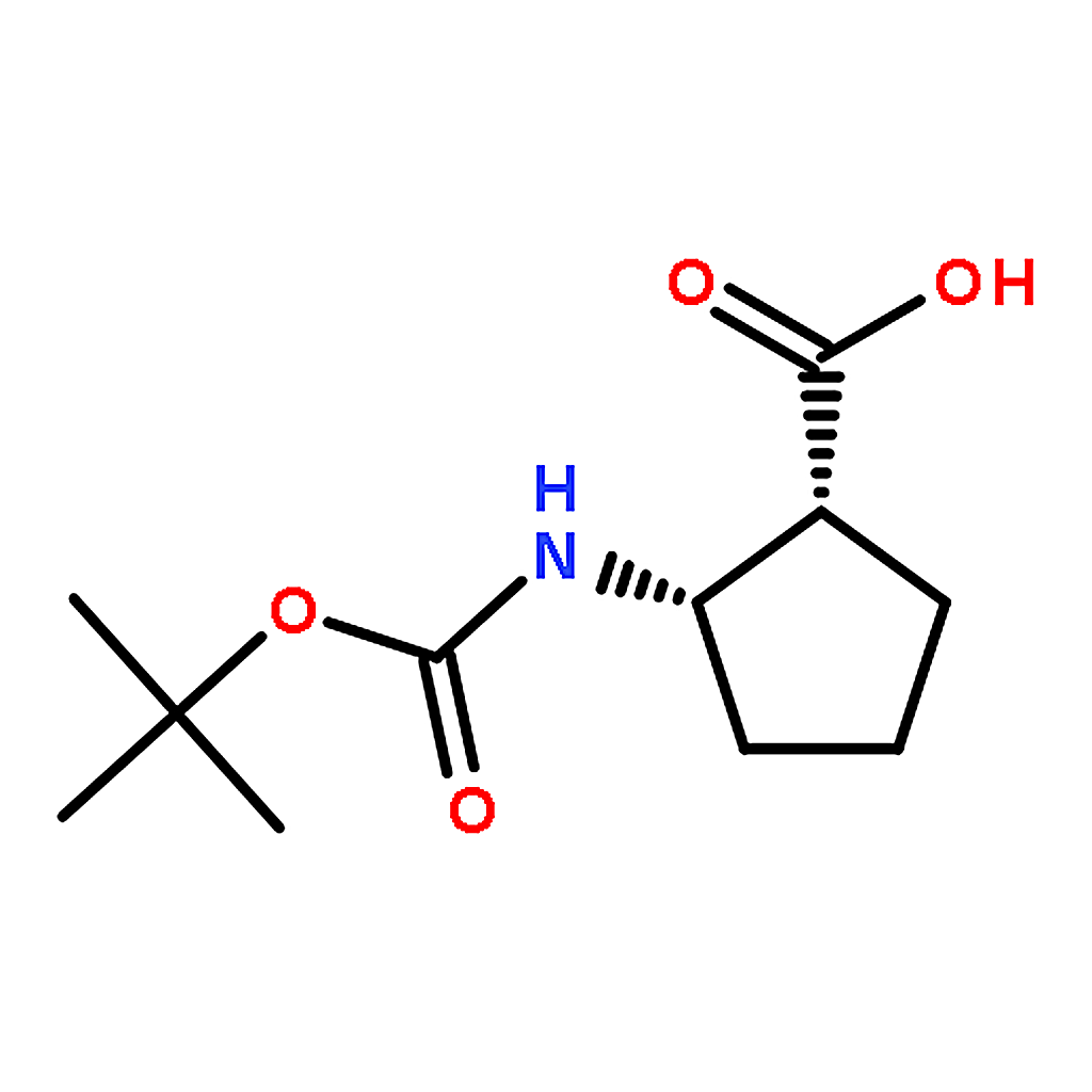 RHAWN cis-2-((tert-Butoxycarbonyl)amino)cyclopentanecarboxylic acid