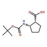 RHAWN cis-2-((tert-Butoxycarbonyl)amino)cyclopentanecarboxylic acid