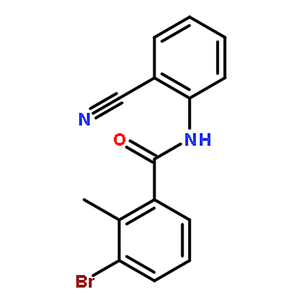 RHAWN 3-Bromo-N-(2-cyanophenyl)-2-methylbenzamide
