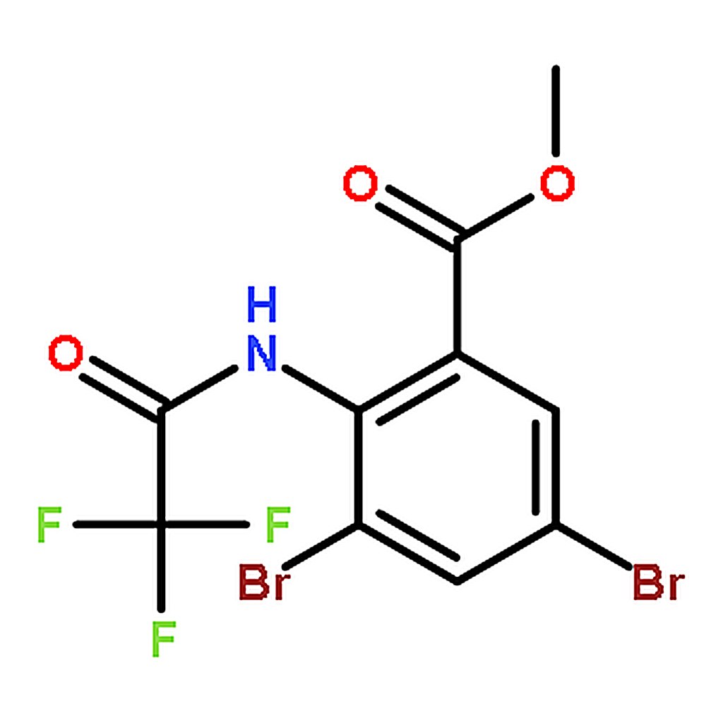 RHAWN Methyl 3，5-Dibromo-2-(trifluoroacetamido)benzoate