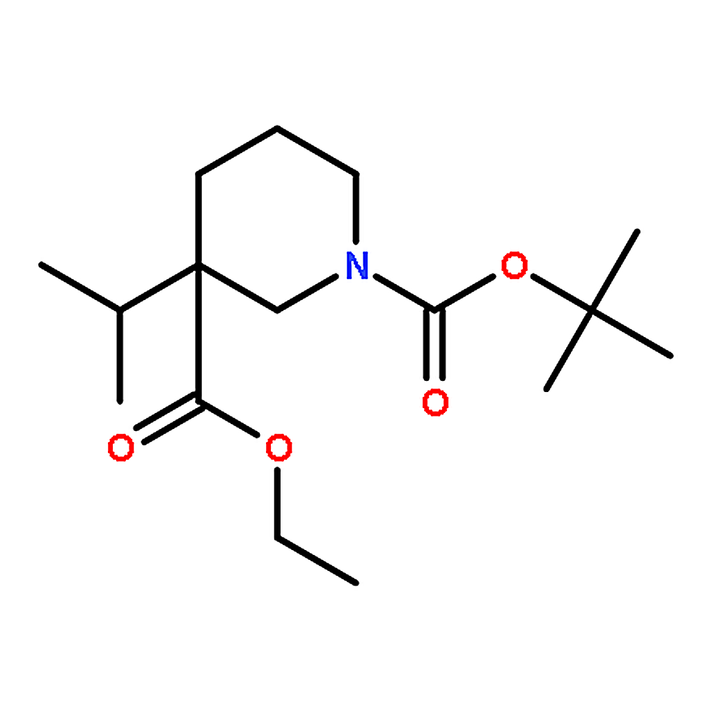 RHAWN Ethyl 1-Boc-3-isopropylpiperidine-3-carboxylate