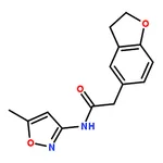 RHAWN 2-(2,3-Dihydrobenzofuran-5-yl)-N-(5-methylisoxazol-3-yl)acetamide