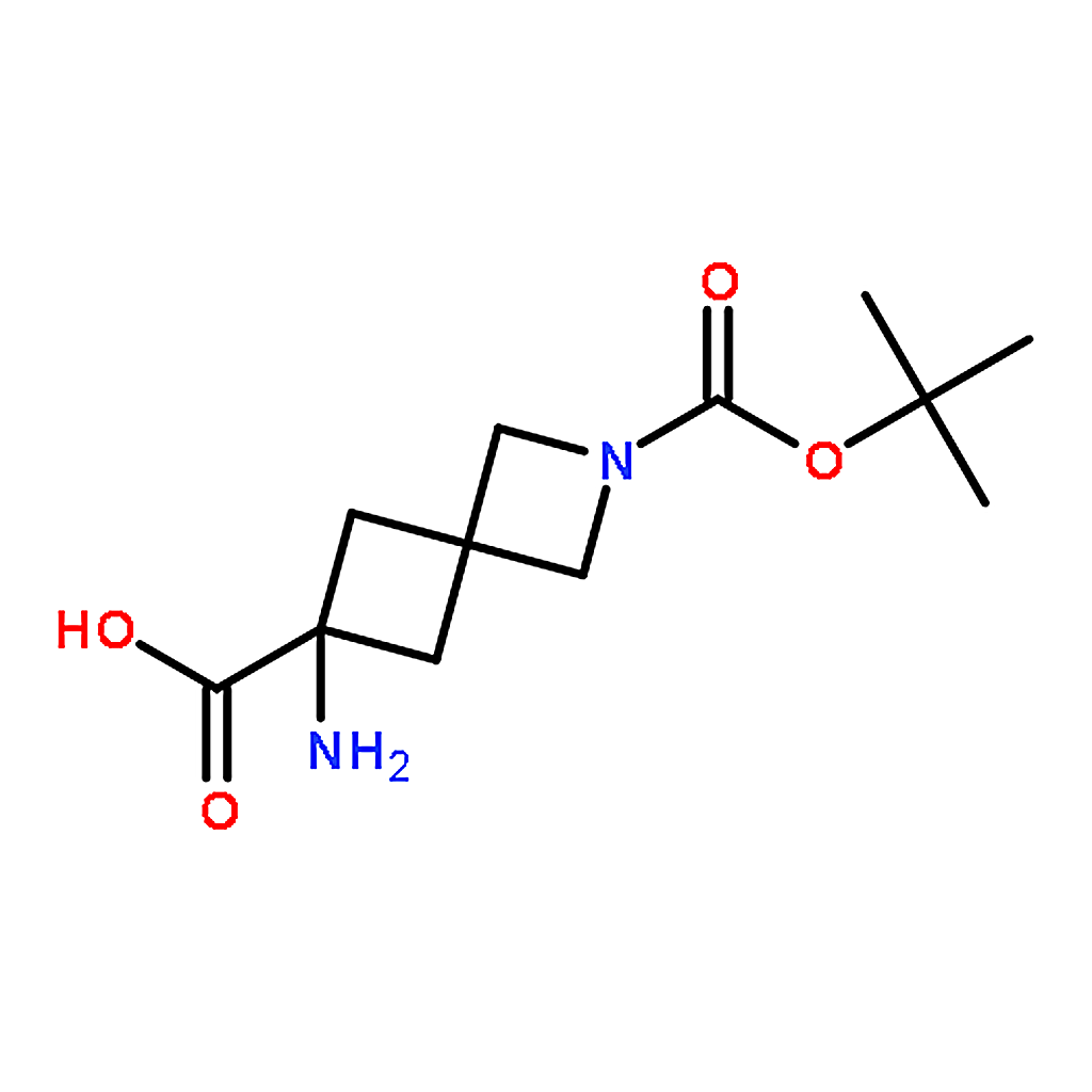 RHAWN 6-amino-2-[(tert-butoxy)carbonyl]-2-azaspiro[3.3]heptane-6-carboxylic acid