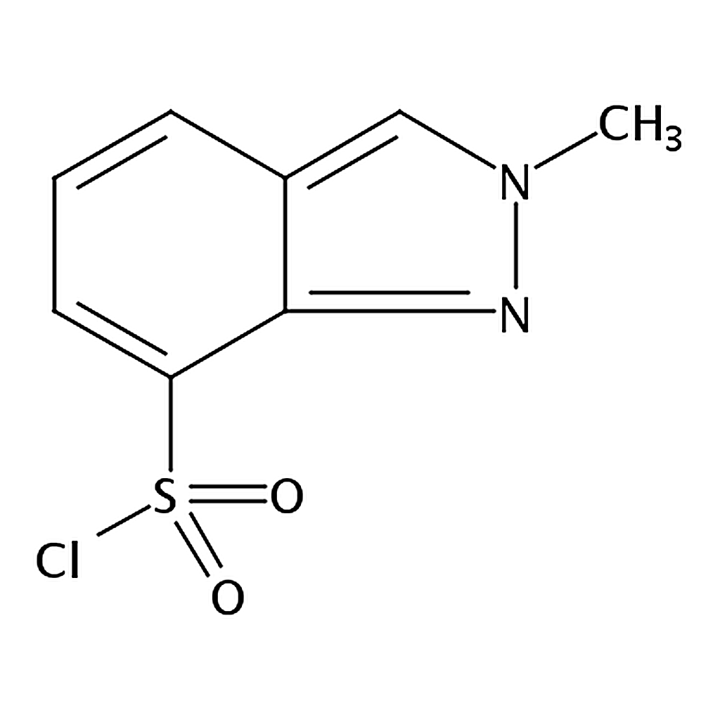 RHAWN 2-Methyl-2H-indazole-7-sulfonyl chloride