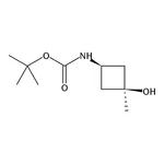 RHAWN cis-tert-Butyl 3-hydroxy-3-methylcyclobutylcarbamate