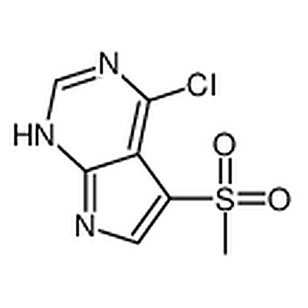 RHAWN 4-Chloro-5-(methylsulfonyl)-7H-pyrrolo[2,3-d]pyrimidine