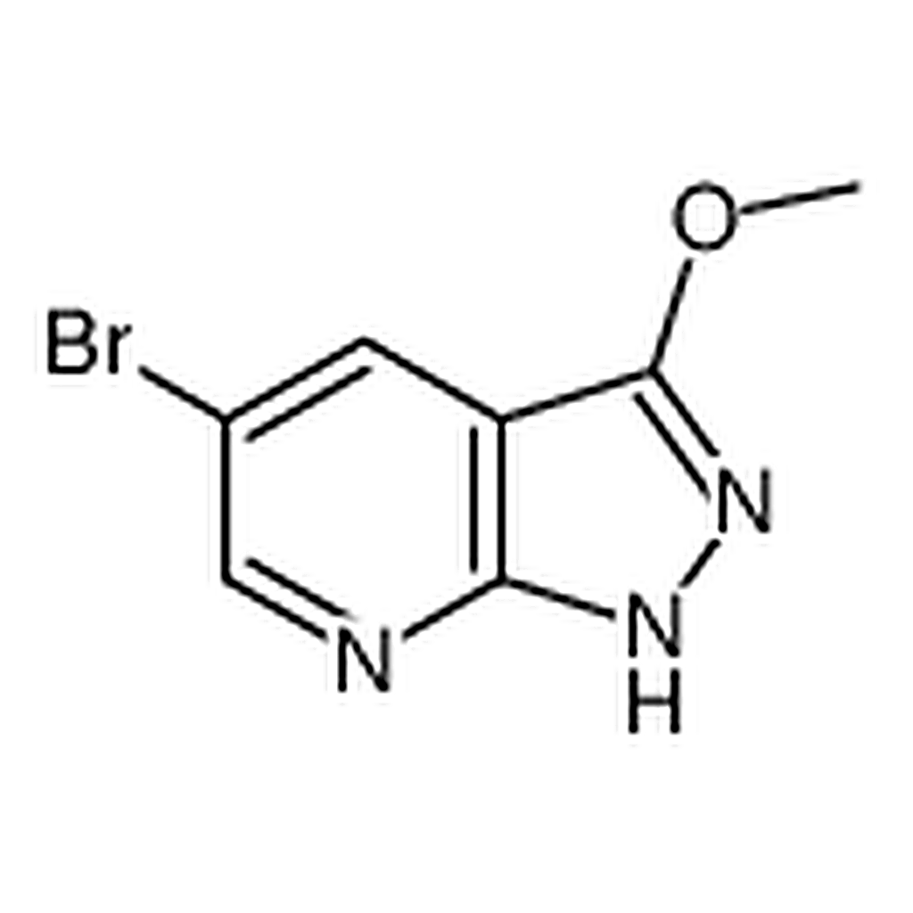 RHAWN 5-Bromo-3-methoxy-1H-pyrazolo[3,4-b]pyridine
