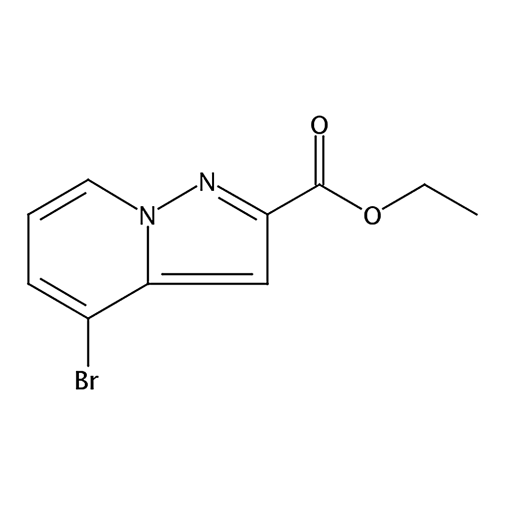 RHAWN Ethyl 4-bromopyrazolo[1,5-a]pyridine-2-carboxylate