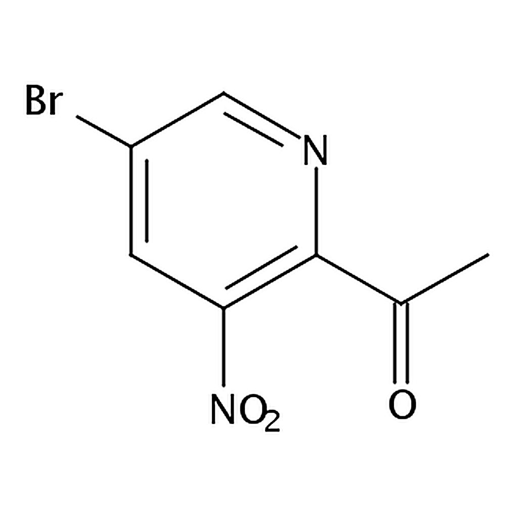 RHAWN 1-(5-Bromo-3-nitropyridin-2-yl)ethanone