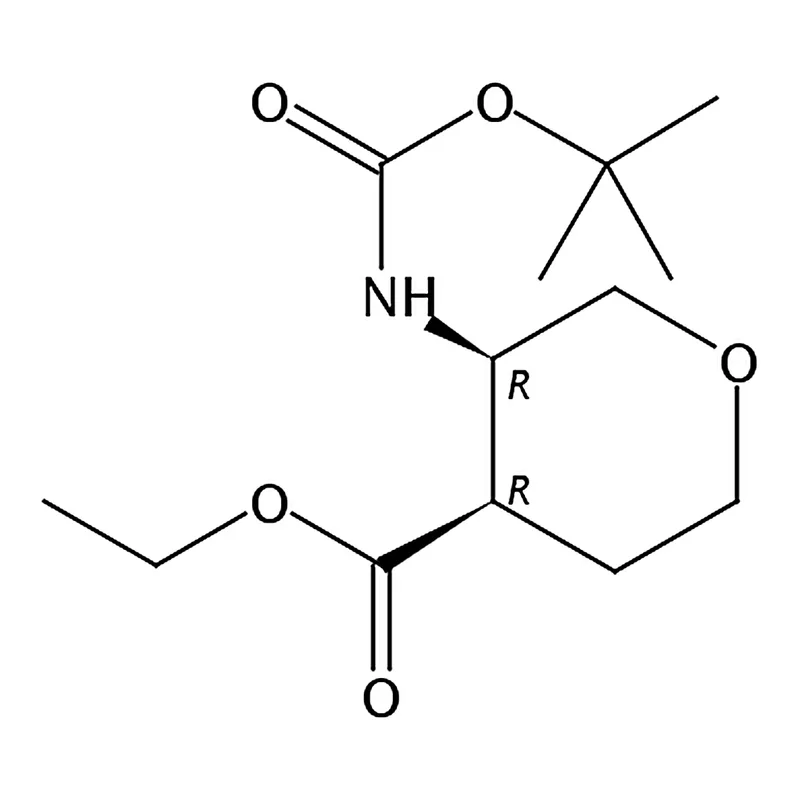 RHAWN CIS-ETHYL 3-(BOC-AMINO)-TETRAHYDRO-2H-PYRAN-4-CARBOXYLATE