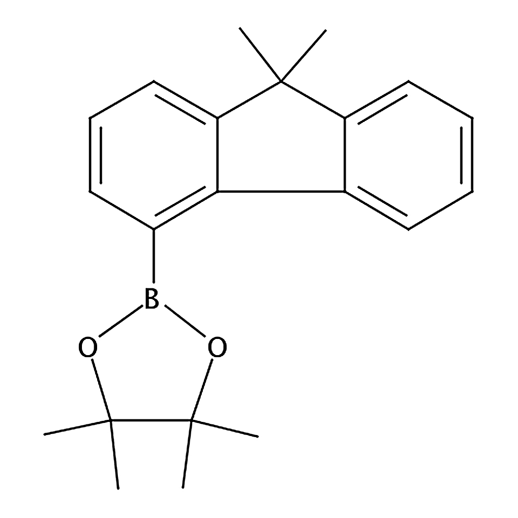 RHAWN 2-(9，9-Dimethyl-9H-fluoren-4-yl)-4，4，5，5-tetramethyl-1，3，2-dioxaborolane