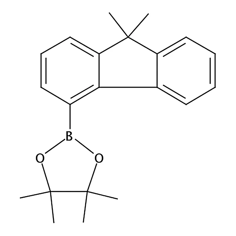 RHAWN 2-(9,9-Dimethyl-9H-fluoren-4-yl)-4,4,5,5-tetramethyl-1,3,2-dioxaborolane