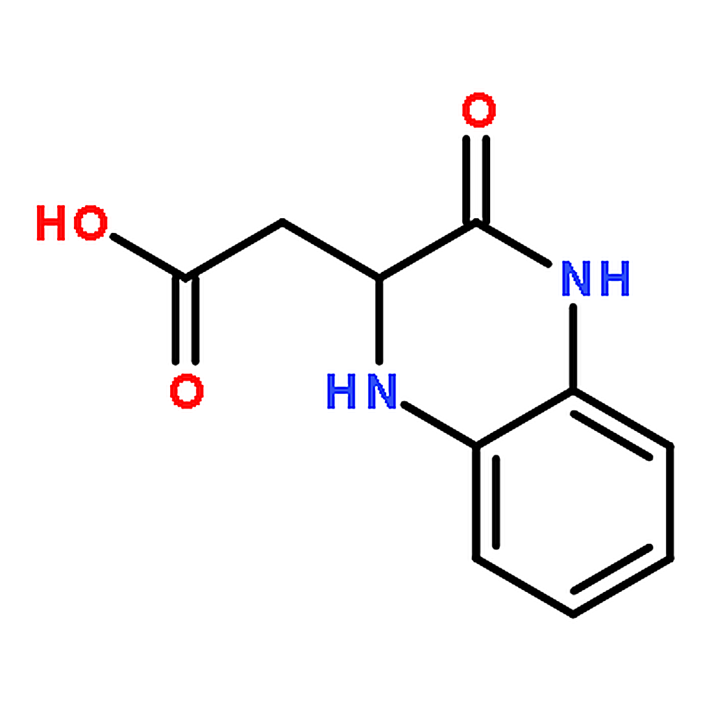 RHAWN 2-(3-Oxo-1，2，3，4-tetrahydroquinoxalin-2-yl)acetic acid
