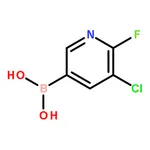 RHAWN (5-Chloro-6-fluoropyridin-3-yl)boronic acid