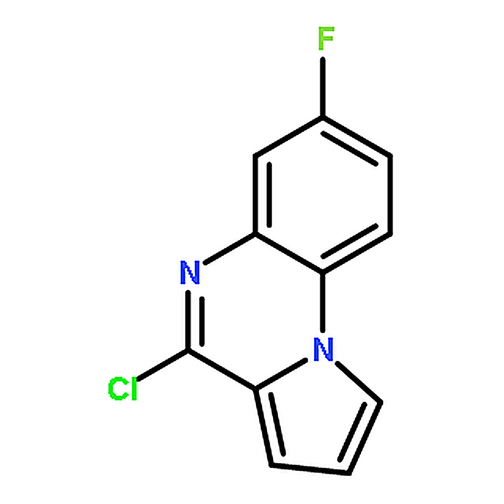 RHAWN 4-Chloro-7-fluoropyrrolo[1,2-a]quinoxaline