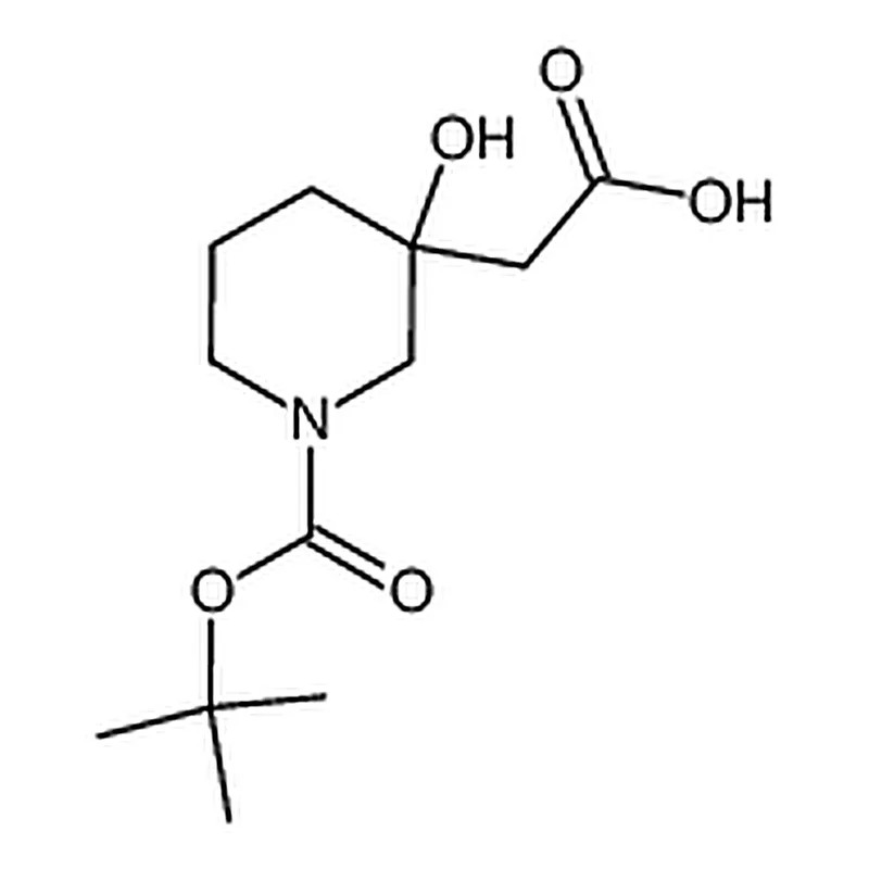 RHAWN 2-(1-(tert-Butoxycarbonyl)-3-hydroxypiperidin-3-yl)acetic acid
