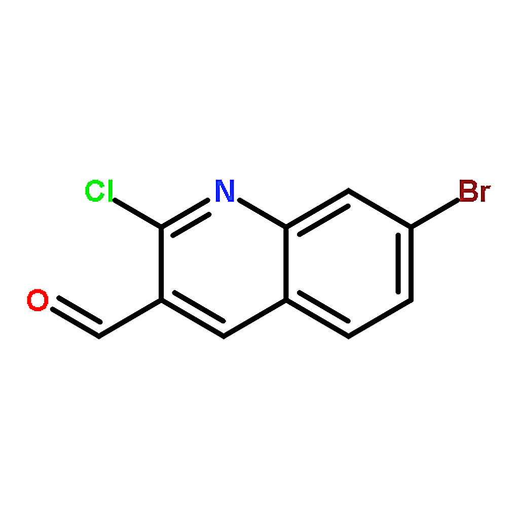 RHAWN 7-Bromo-2-chloroquinoline-3-carbaldehyde