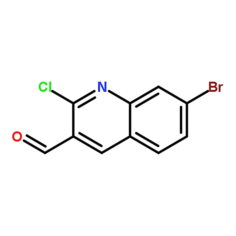 RHAWN 7-Bromo-2-chloroquinoline-3-carbaldehyde
