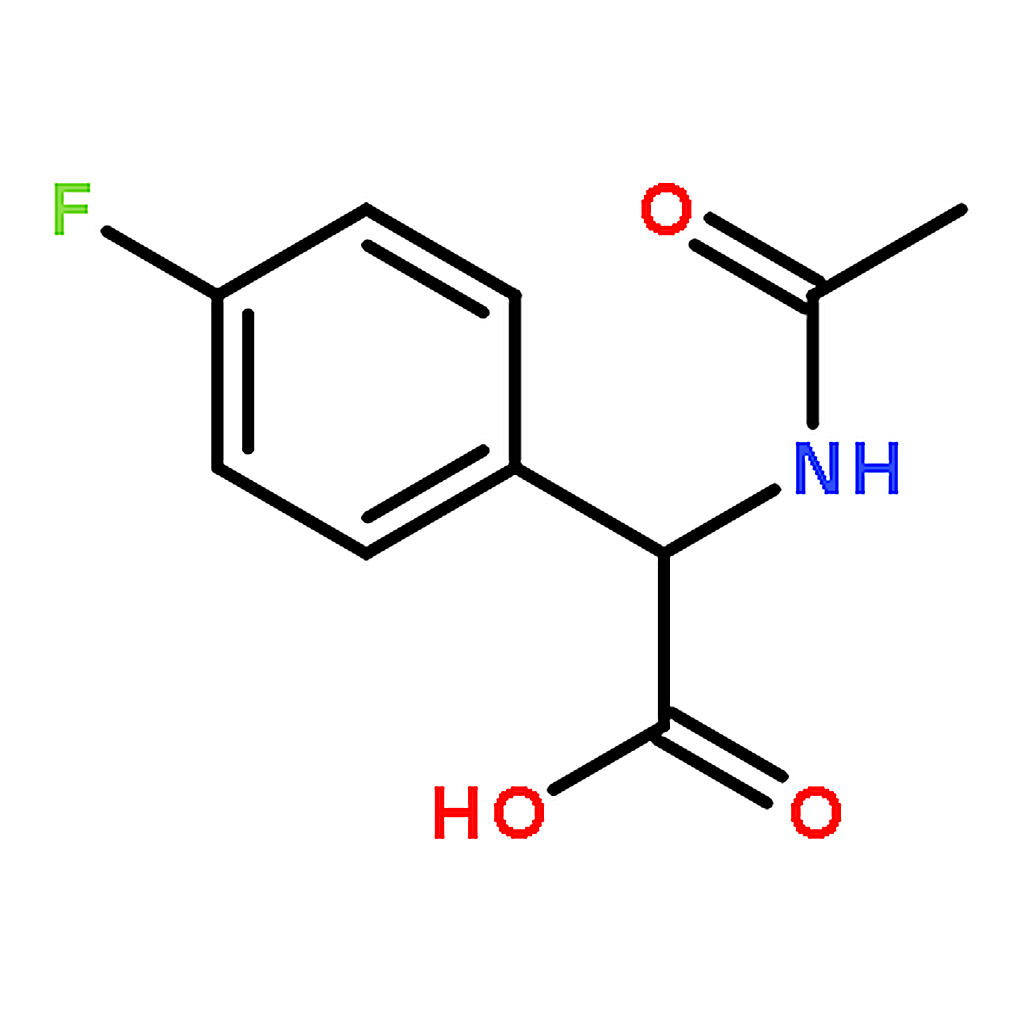 RHAWN (S)-Acetylamino-(4-fluoro-phenyl)-acetic acid