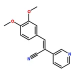 RHAWN 3-(3,4-Dimethoxyphenyl)-2-(pyridin-3-yl)acrylonitrile