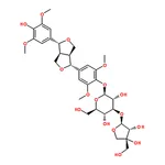 RHAWN (-)-Syringaresnol-4-O--D-apiofuranosyl-(1∪2)--D-glucopyranoside