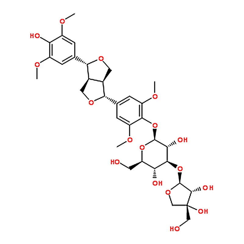 RHAWN (-)-Syringaresnol-4-O--D-apiofuranosyl-(1∪2)--D-glucopyranoside