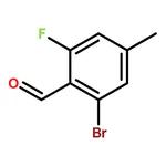 RHAWN 2-Bromo-6-fluoro-4-methylbenzaldehyde