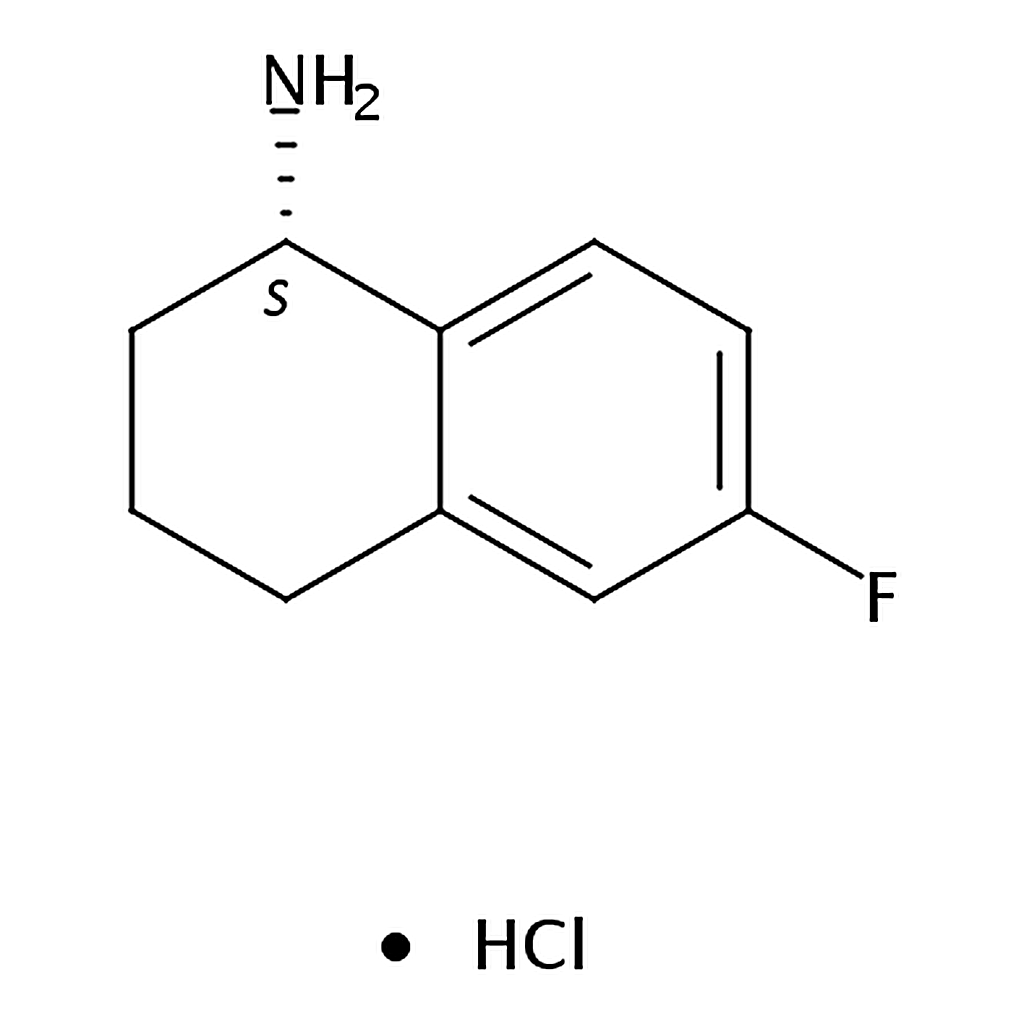 RHAWN (S)-6-Fluoro-1,2,3,4-tetrahydronaphthalen-1-amine hydrochloride