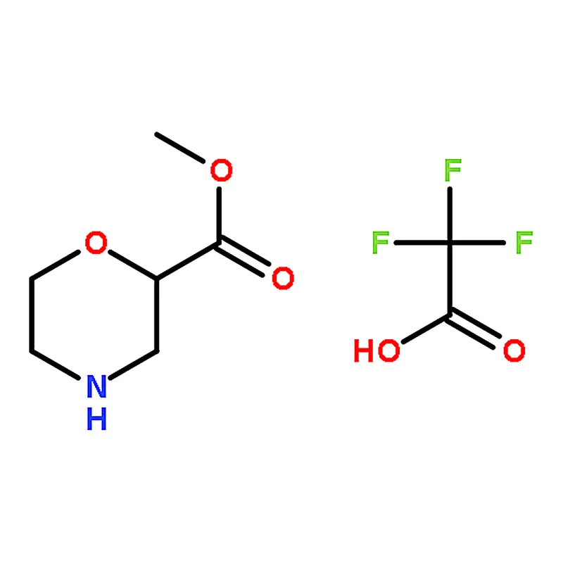 RHAWN Methyl morpholine-2-carboxylate 2,2,2-trifluoroacetate