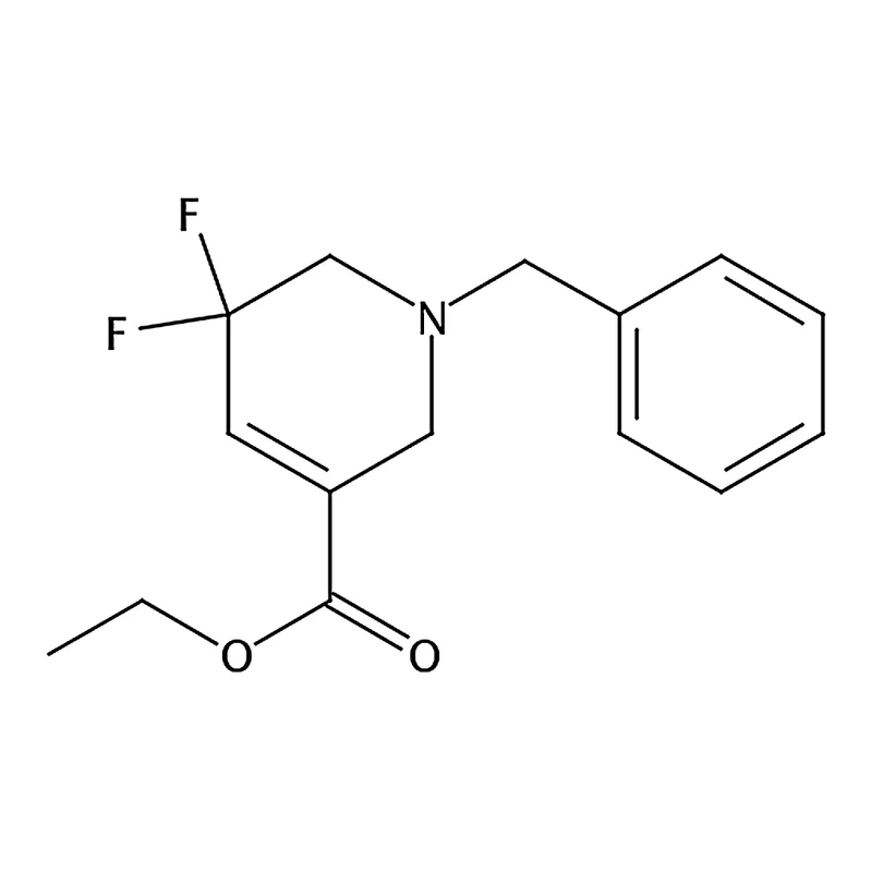 RHAWN Ethyl 1-benzyl-5,5-difluoro-1,2,5,6-tetrahydropyridine-3-carboxylate