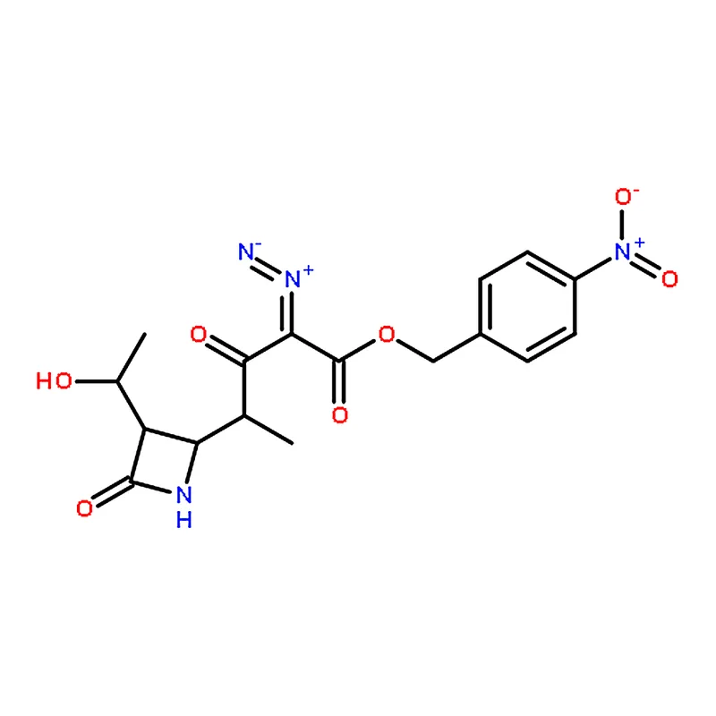 RHAWN (R)-4-Nitrobenzyl 2-diazo-4-((2R,3S)-3-((R)-1-hydroxy-ethyl)-4-oxoazetidin-2-yl)-3-oxopentan
