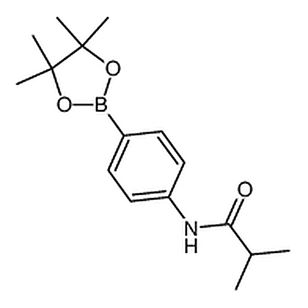 RHAWN 2-Methyl-N-[4-(tetramethyl-1，3，2-dioxaborolan-2-yl)phenyl]propanamide