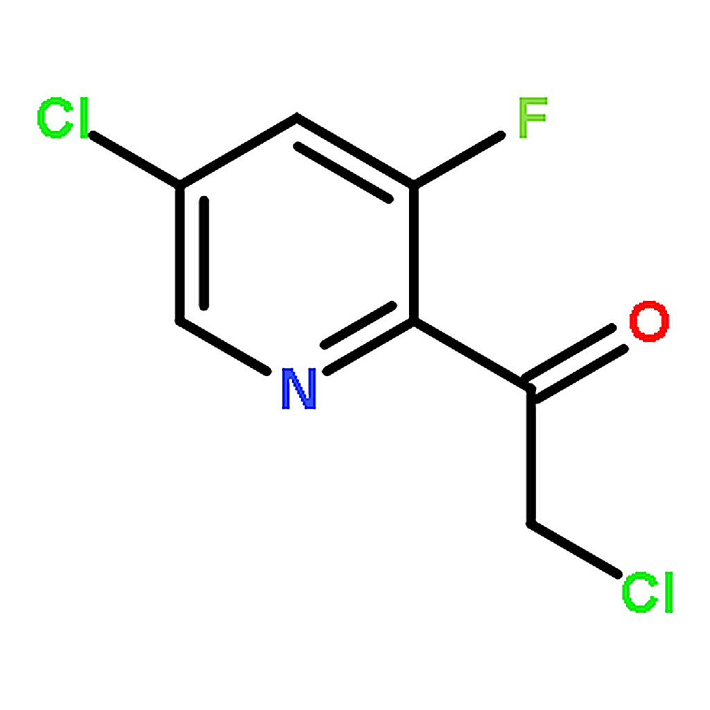 RHAWN 2-Chloro-1-(5-chloro-3-fluoropyridin-2-yl)ethanone