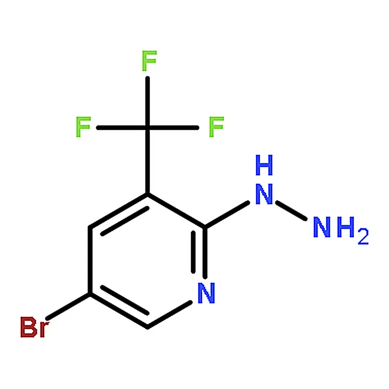 RHAWN 1-(5-bromo-3-(trifluoromethyl)pyridin-2-yl)hydrazine