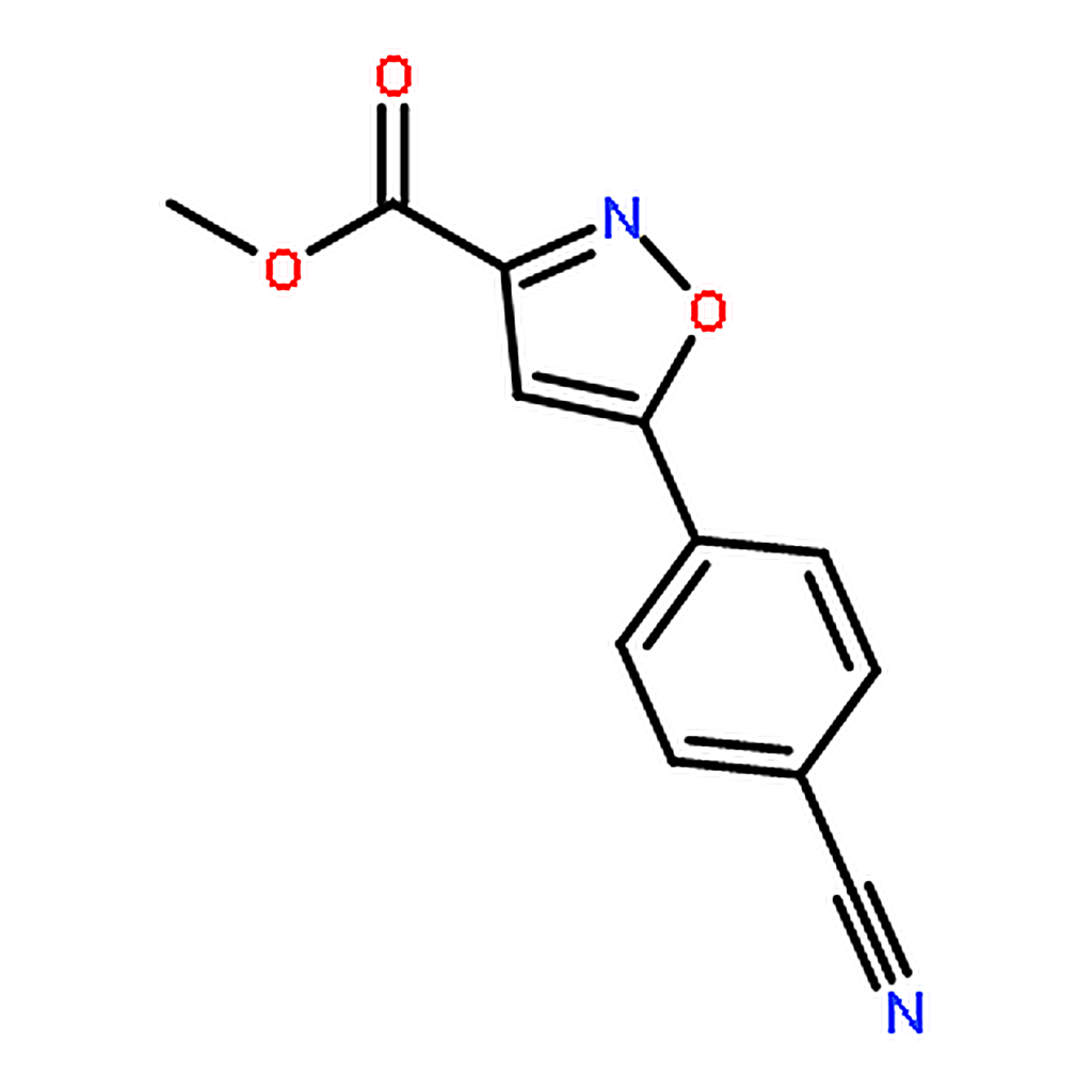 RHAWN Methyl 5-(4-Cyanophenyl)isoxazole-3-carboxylate
