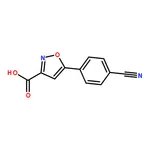 RHAWN 5-(4-Cyanophenyl)isoxazole-3-carboxylic Acid
