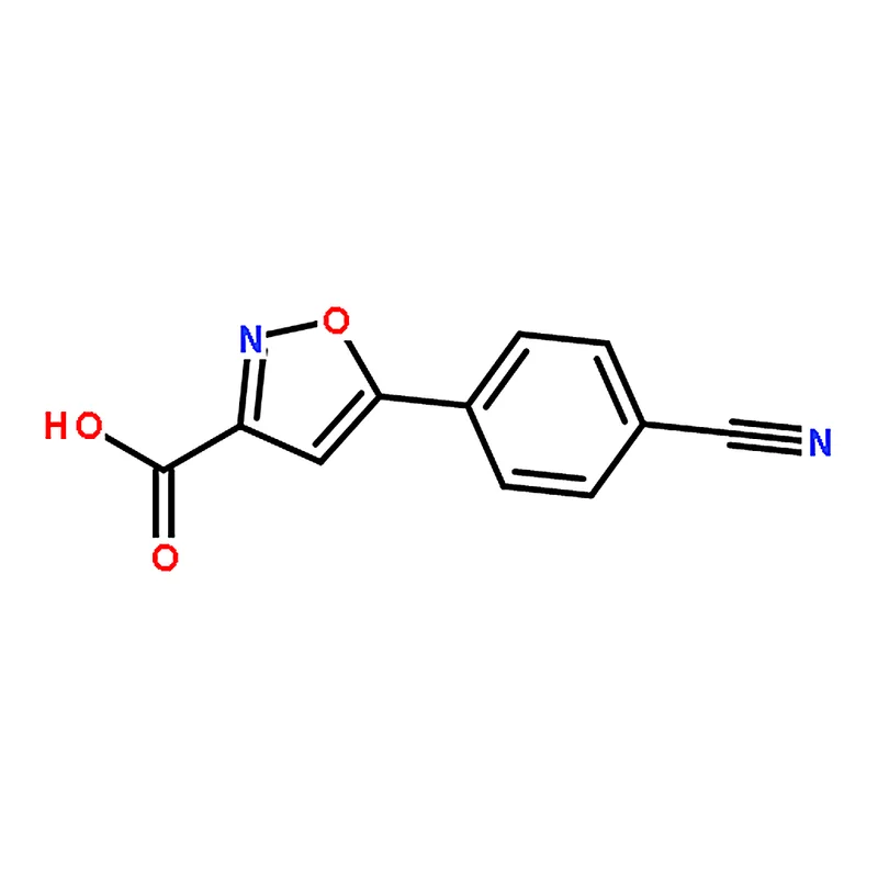 RHAWN 5-(4-Cyanophenyl)isoxazole-3-carboxylic Acid