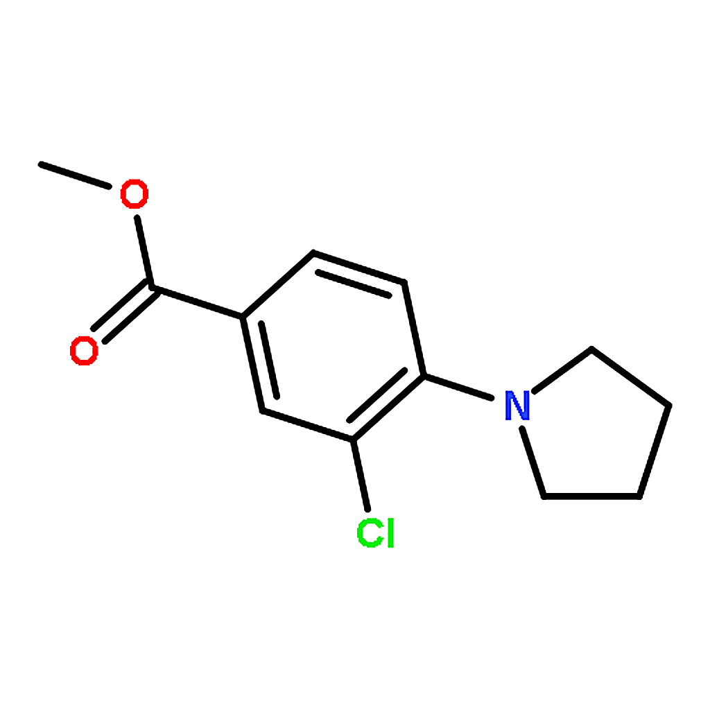 RHAWN Methyl 3-Chloro-4-(1-pyrrolidinyl)benzoate